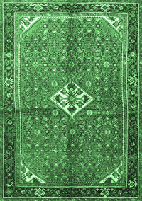 Persian Emerald Green Traditional Rug, tr184emgrn