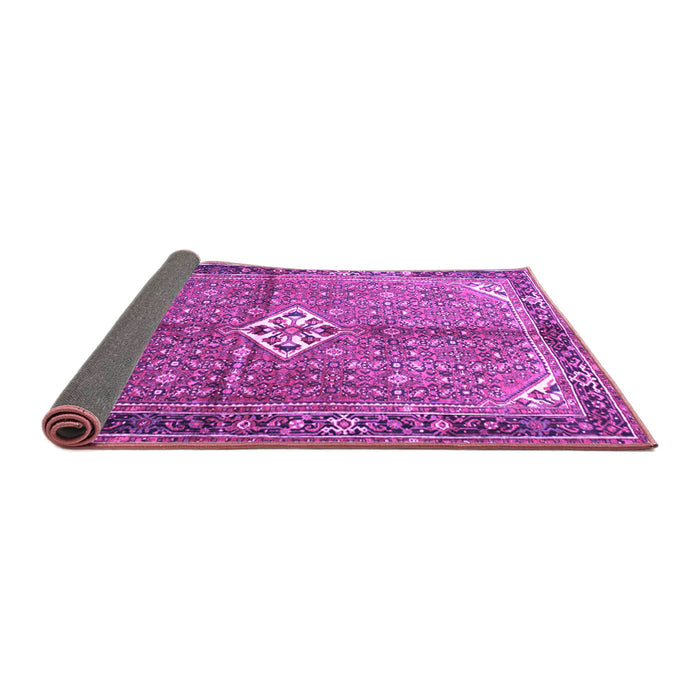 Sideview of Persian Purple Traditional Rug, tr184pur