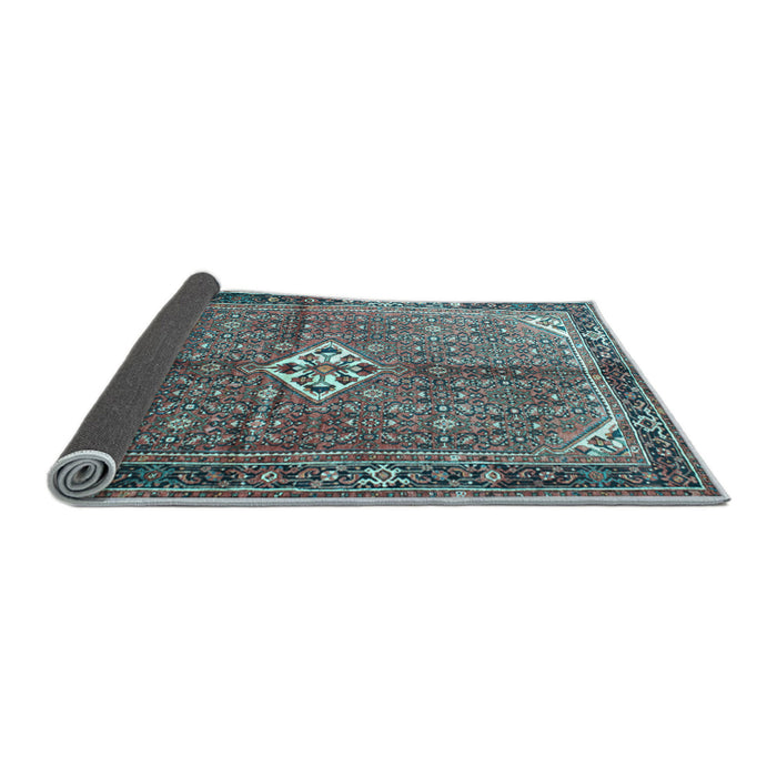 Sideview of Persian Light Blue Traditional Rug, tr184lblu