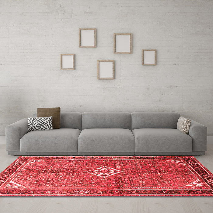 Traditional Red Washable Rugs