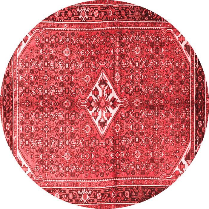 Machine Washable Persian Red Traditional Rug, wshtr184red