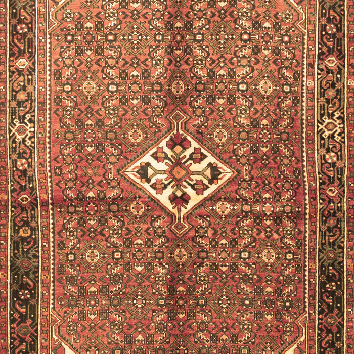 Machine Washable Persian Brown Traditional Rug, wshtr184brn