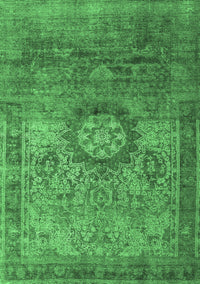 Persian Emerald Green Traditional Rug, tr1850emgrn