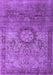 Machine Washable Persian Purple Traditional Area Rugs, wshtr1850pur