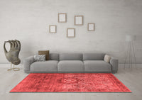 Machine Washable Persian Red Traditional Rug, wshtr1850red