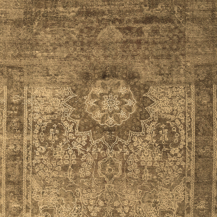 Machine Washable Persian Brown Traditional Rug, wshtr1850brn