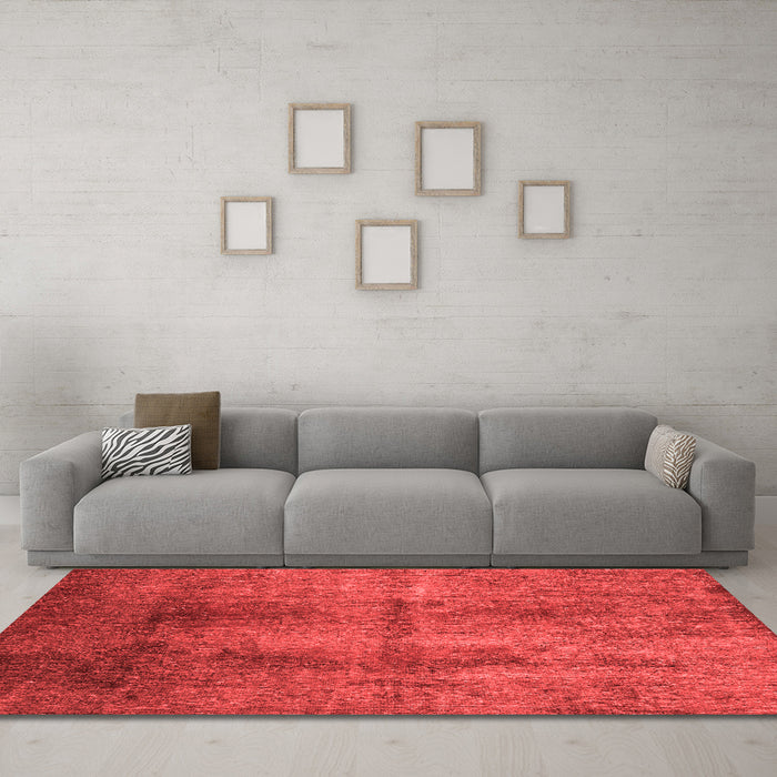 Traditional Red Washable Rugs