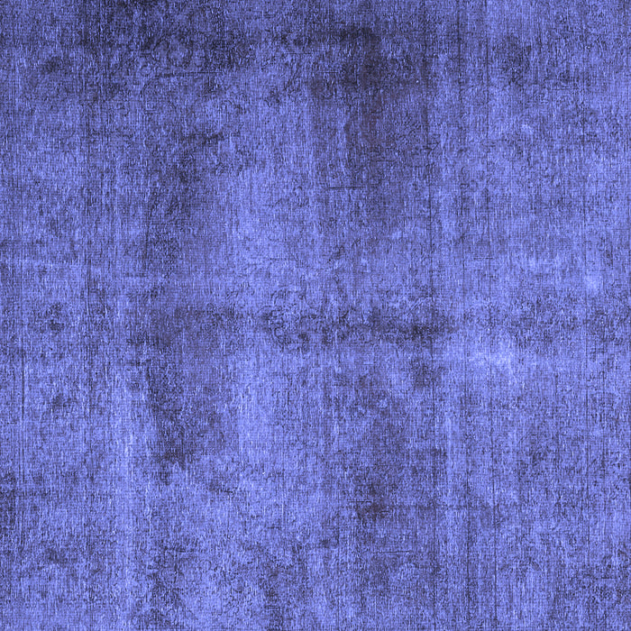 Machine Washable Persian Blue Traditional Rug, wshtr1851blu