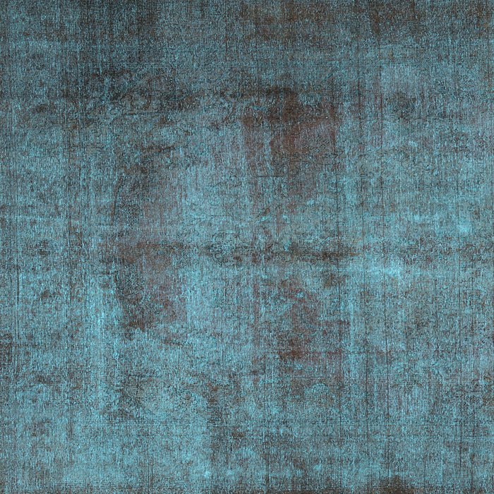 Square Machine Washable Persian Light Blue Traditional Rug, wshtr1851lblu