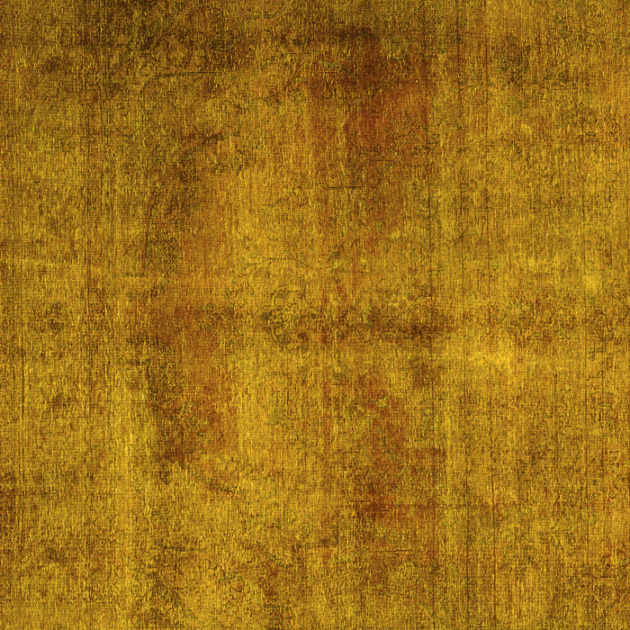 Machine Washable Persian Yellow Traditional Rug, wshtr1851yw