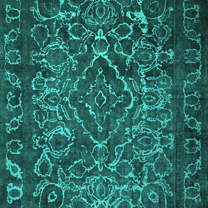 Persian Turquoise Traditional Rug, tr1852turq