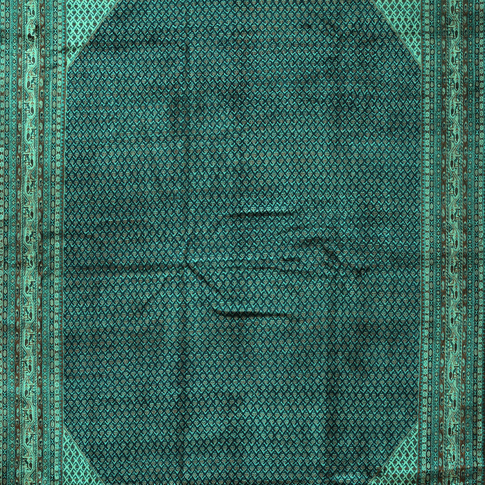 Persian Turquoise Traditional Rug, tr1853turq