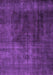 Machine Washable Persian Purple Traditional Area Rugs, wshtr1854pur