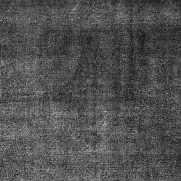 Round Machine Washable Persian Gray Traditional Rug, wshtr1854gry