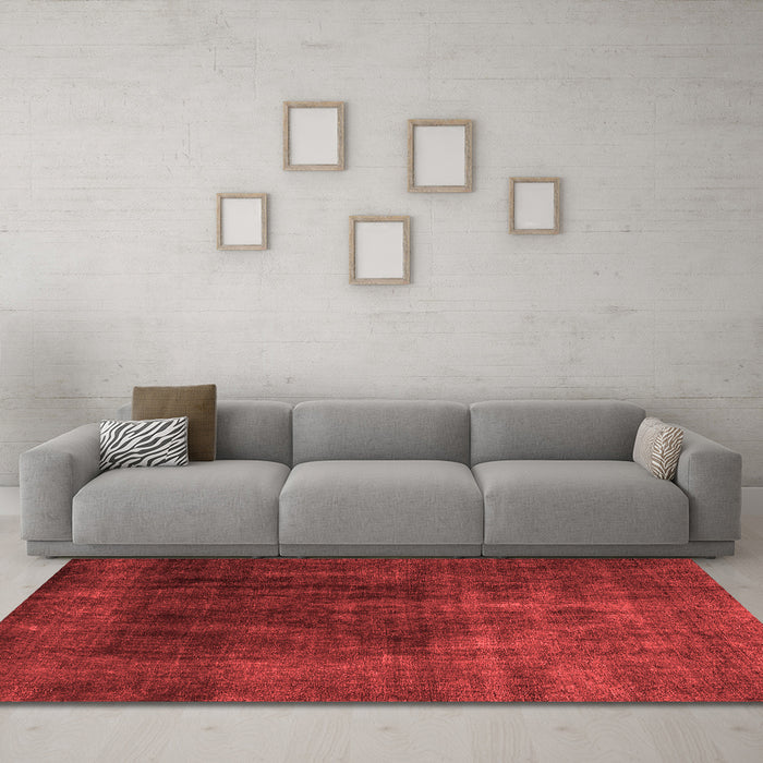 Traditional Red Washable Rugs