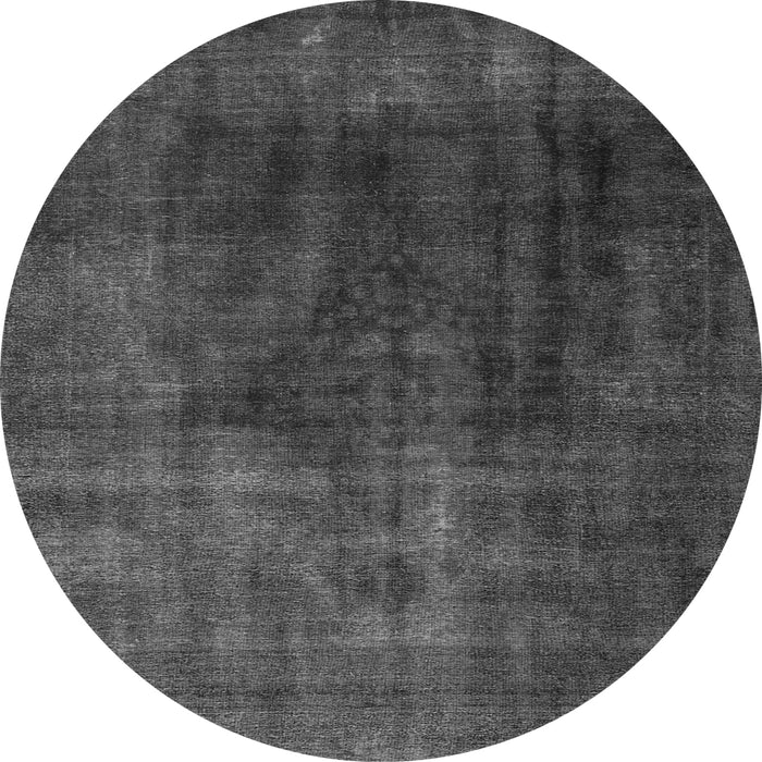 Square Persian Gray Traditional Rug, tr1854gry