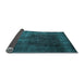 Sideview of Persian Light Blue Traditional Rug, tr1854lblu