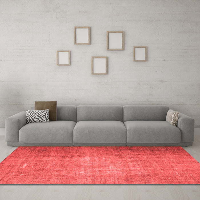 Traditional Red Washable Rugs