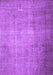 Machine Washable Persian Purple Traditional Area Rugs, wshtr1855pur