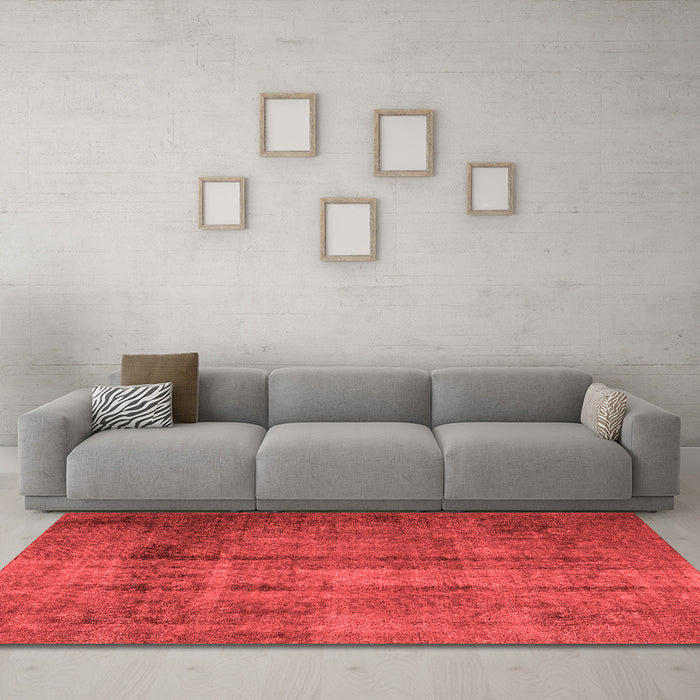 Traditional Red Washable Rugs
