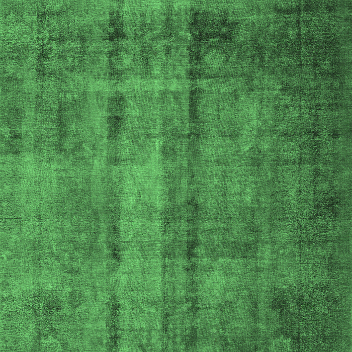 Machine Washable Persian Emerald Green Traditional Area Rugs, wshtr1856emgrn