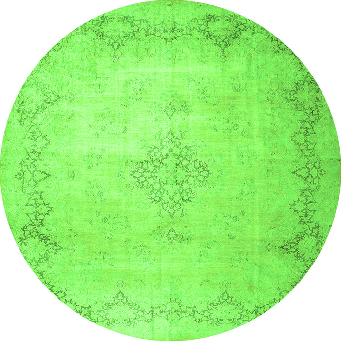 Machine Washable Persian Green Traditional Area Rugs, wshtr1857grn