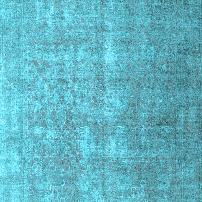 Machine Washable Persian Light Blue Traditional Rug, wshtr1858lblu