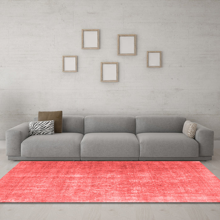 Traditional Red Washable Rugs