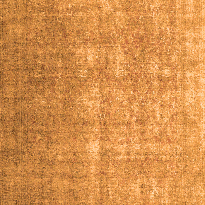 Serging Thickness of Machine Washable Persian Orange Traditional Area Rugs, wshtr1858org