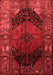 Persian Red Traditional Area Rugs