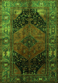 Persian Green Traditional Rug, tr1859grn