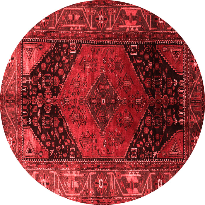 Machine Washable Persian Red Traditional Rug, wshtr1859red