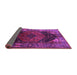 Sideview of Persian Purple Traditional Rug, tr1859pur