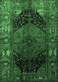 Persian Emerald Green Traditional Rug, tr1859emgrn