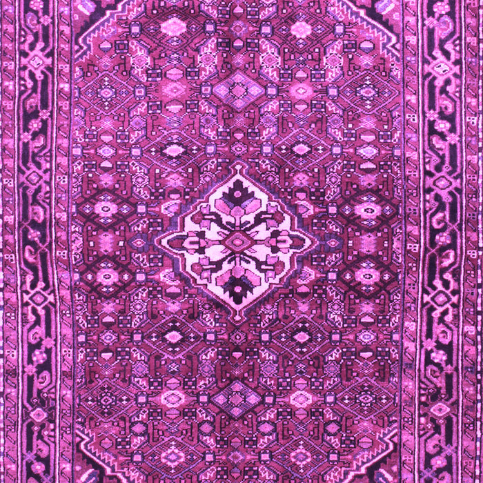 Machine Washable Persian Purple Traditional Area Rugs, wshtr185pur