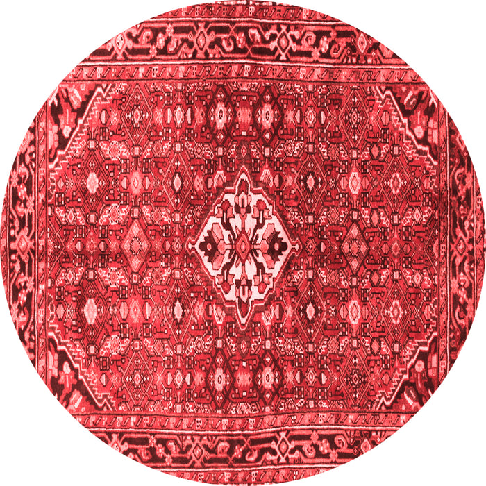 Machine Washable Persian Red Traditional Rug, wshtr185red