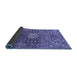 Sideview of Persian Blue Traditional Rug, tr185blu