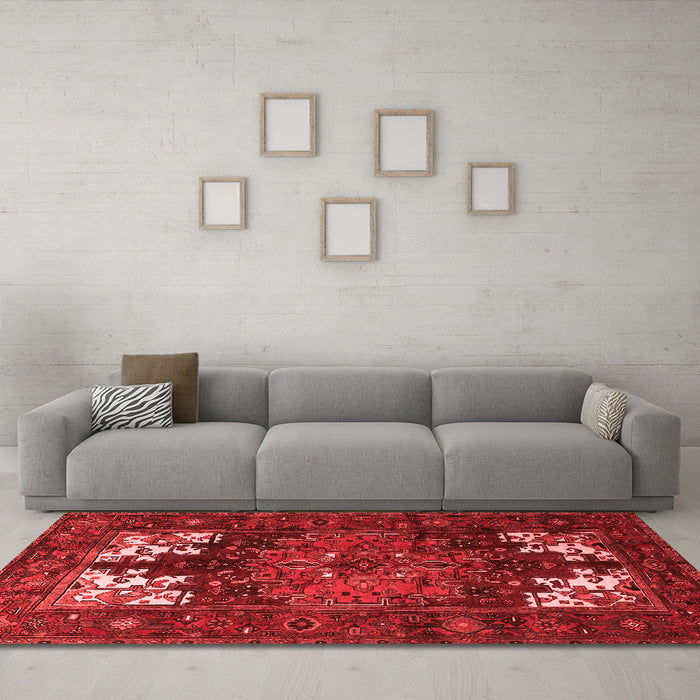 Traditional Red Washable Rugs