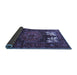 Sideview of Persian Blue Traditional Rug, tr1860blu