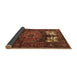 Sideview of Persian Brown Traditional Rug, tr1860brn