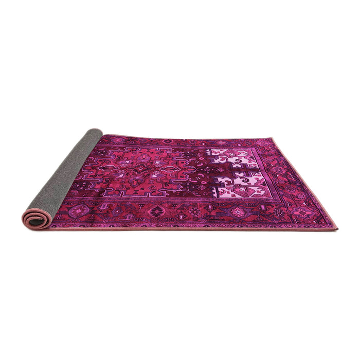 Sideview of Persian Pink Traditional Rug, tr1860pnk