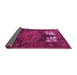 Sideview of Persian Pink Traditional Rug, tr1860pnk