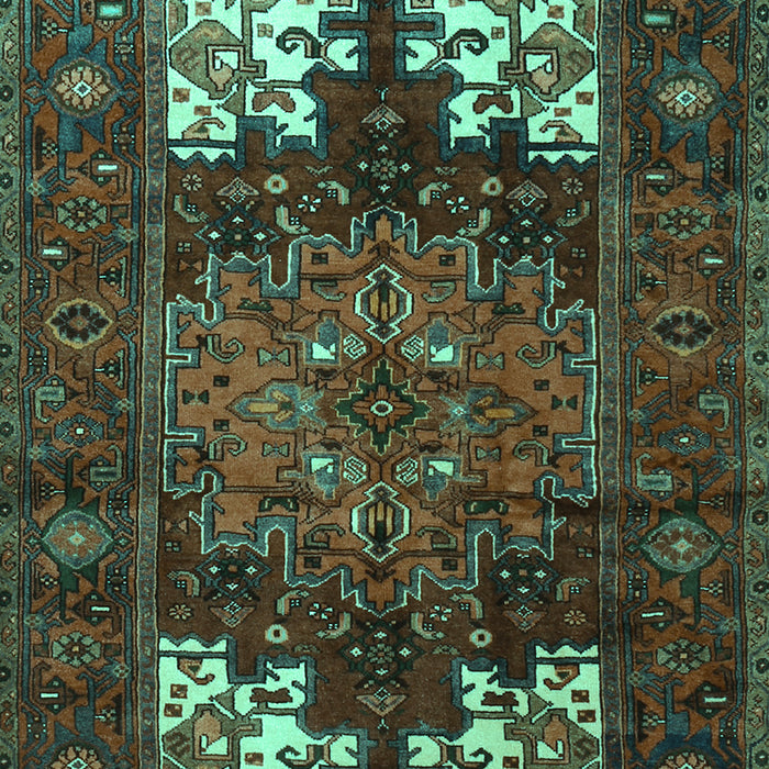 Persian Turquoise Traditional Rug, tr1860turq