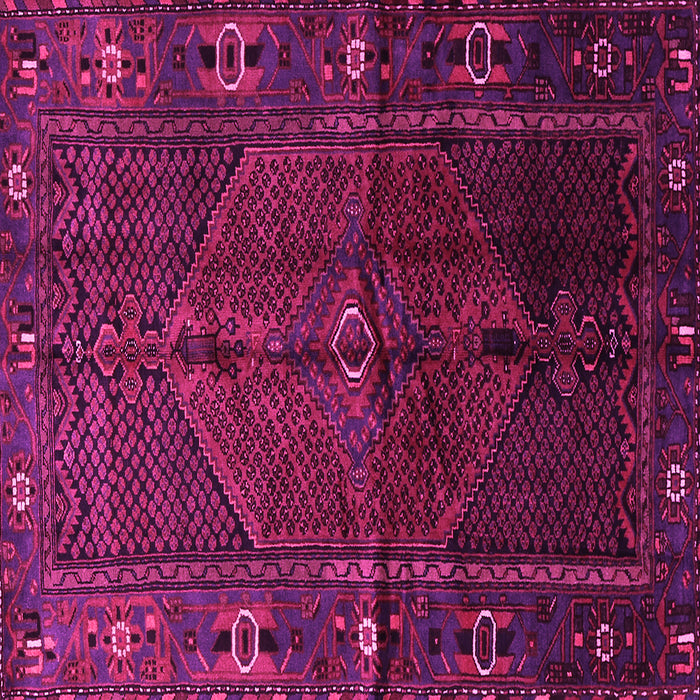 Square Persian Pink Traditional Rug, tr1861pnk