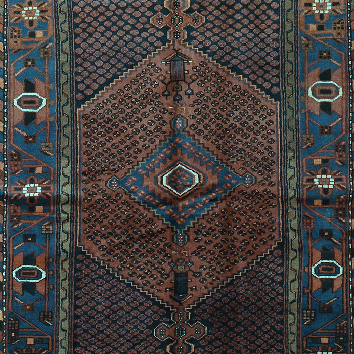 Machine Washable Persian Light Blue Traditional Rug, wshtr1861lblu