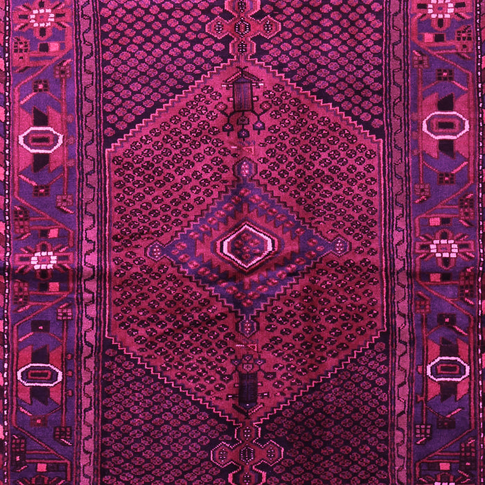 Machine Washable Persian Pink Traditional Rug, wshtr1861pnk