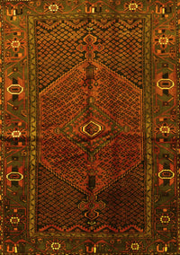 Persian Yellow Traditional Rug, tr1861yw