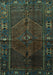 Persian Turquoise Traditional Rug, tr1861turq