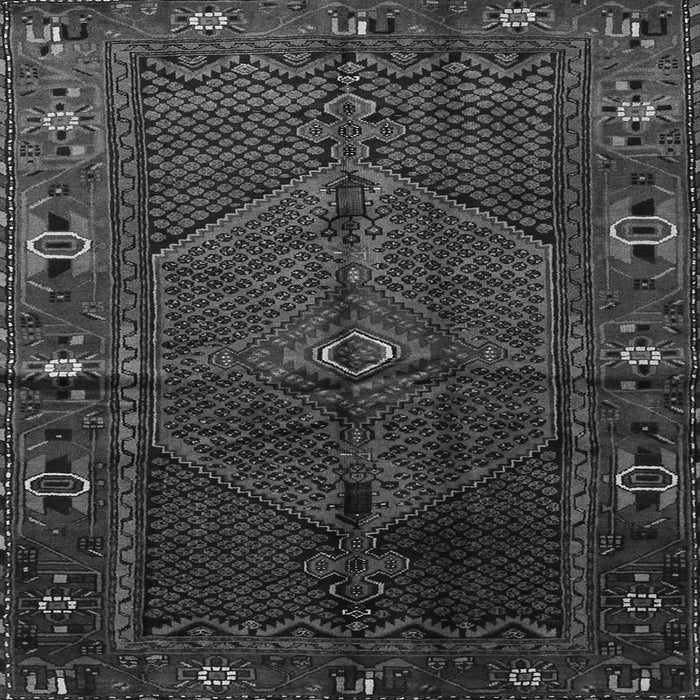 Serging Thickness of Persian Gray Traditional Rug, tr1861gry