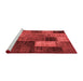 Transitional Red Washable Rugs